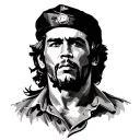 Che guevara tattoo design idea