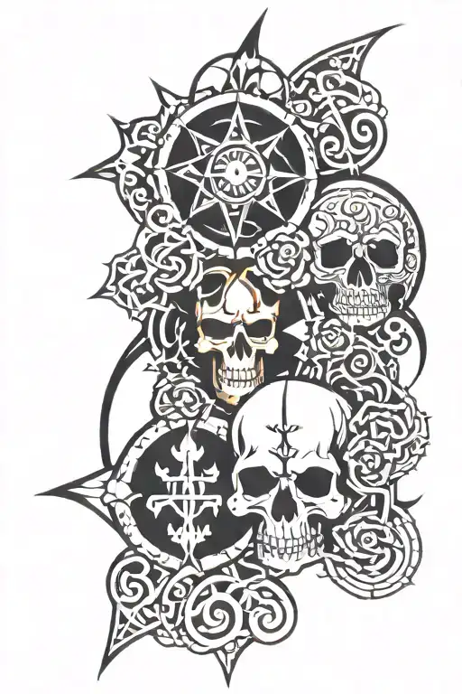 The tattoo will be on the half sleeve, on the left arm, the theme should be related to sins, should be all 7 deadly sins tattoo design idea