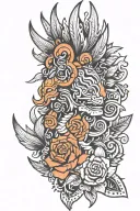 mictecacihuatl tattoo design idea
