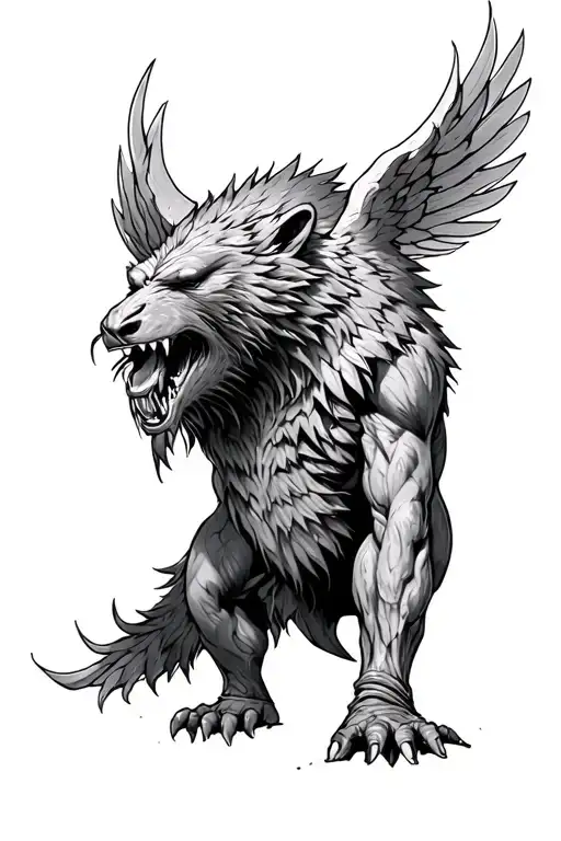 A LONE swor OF FREEDOM LOYALTY STRENGTH FAITH BIG DREAMS  PATHWAY CREATES OWN WAY TO RISE ALWAYS IN BAD TIMES THE BEAST  tattoo design idea