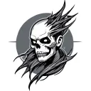 Powerline tattoo design idea