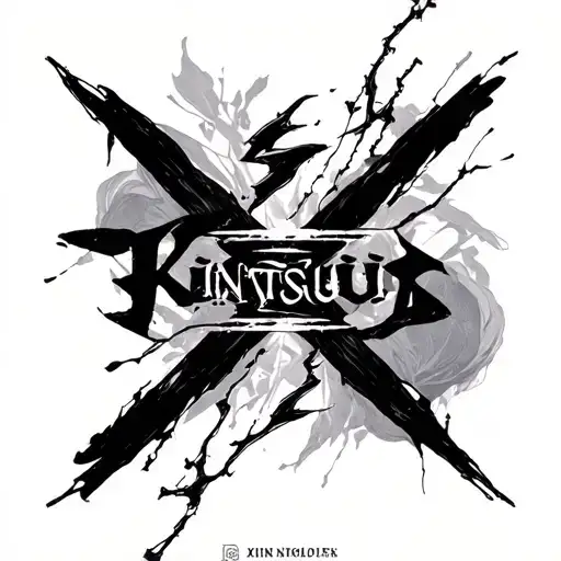 "Kintsugi" Fellures tattoo design idea