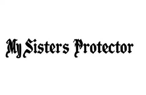 "My sisters protector " tattoo design idea