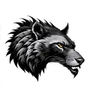 centurion, jayhawk, devil, cougar, grizzly tattoo design idea