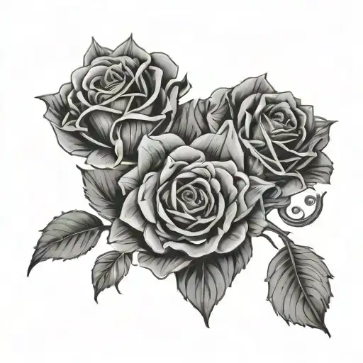 Lonely tattoo design idea