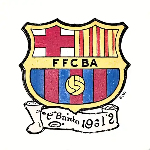 FC Barcelona tattoo design idea