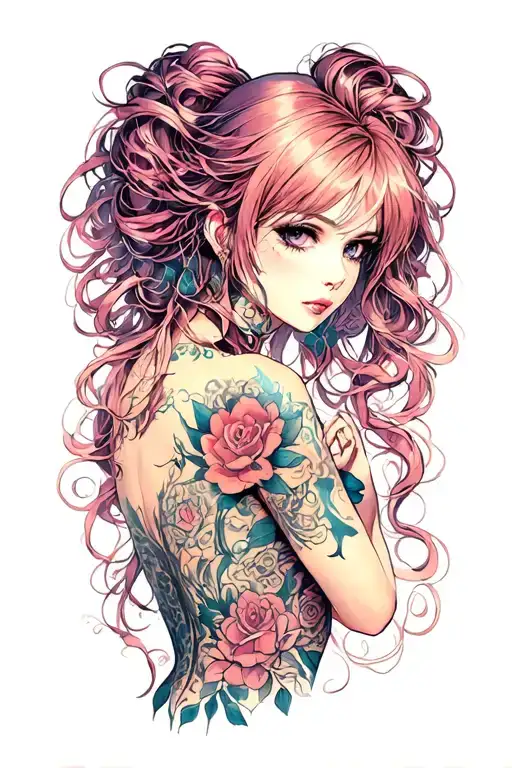 "submissive" "dominated" "Crossdresser" "prostitute" tattoo design idea