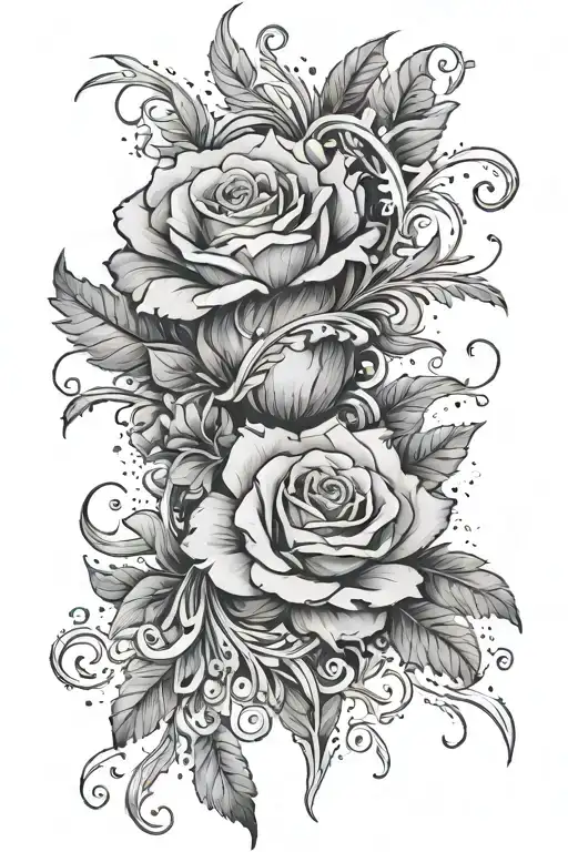 Medium sized inner forearm tattoo design idea