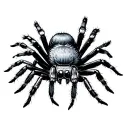 Jumping Spider tattoo design idea