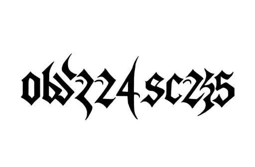 "062425 scW" tattoo design idea