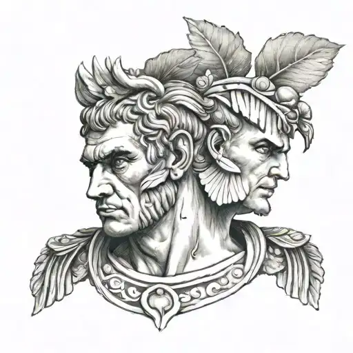 CAESAR tattoo design idea