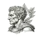 CAESAR tattoo design idea