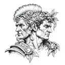 CAESAR tattoo design idea