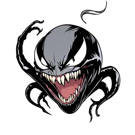 Venom Cute tattoo design idea