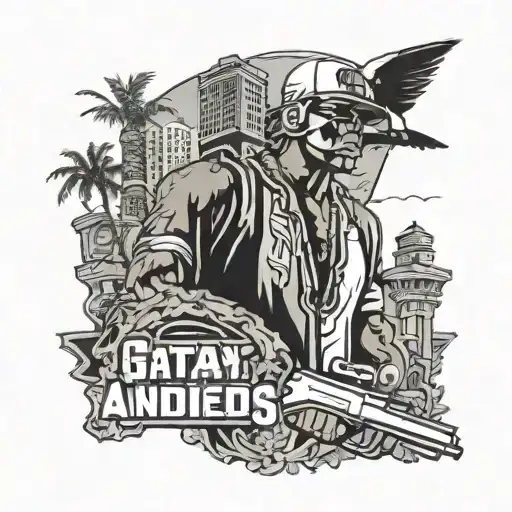 GTA San Andreas tattoo design idea