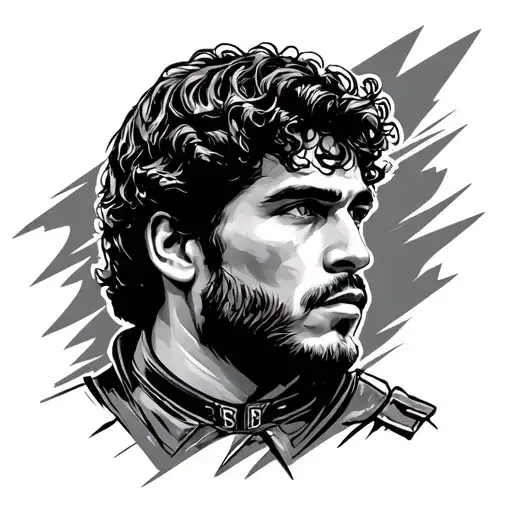 Lando Norris tattoo design idea