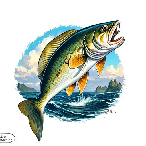 north of Scotland fishing and engineering tattoo design idea