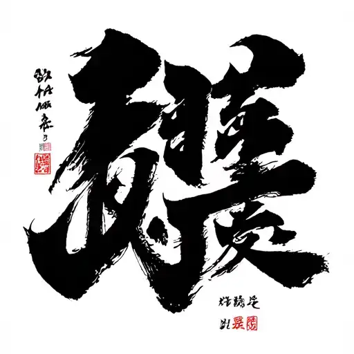 My name in Chinese lyrics tattoo design idea