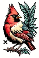 cardinal directions symbolizing tattoo design idea