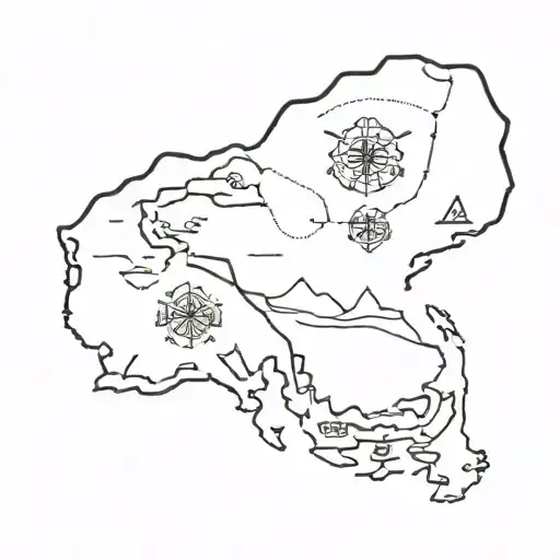 Samoa and Alaska tattoo design idea