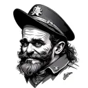 Captain Spaulding from House of a thousand corpse's  tattoo design idea