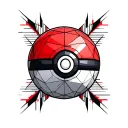 Pokeball tattoo design idea