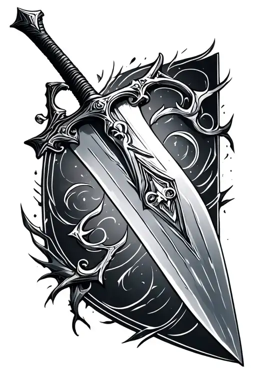 terraria zenith sword tattoo design idea