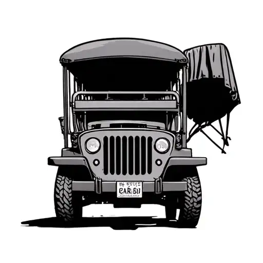 Filipino jeepney tattoo design idea