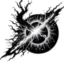 chaos theory + energy tattoo design idea