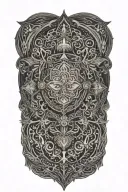 nirvana tattoo design idea