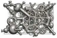 testosterone molecule formula break tattoo design idea