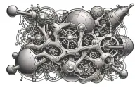 testosterone molecule formula break tattoo design idea