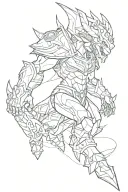 dota 2 spectrum tattoo design idea