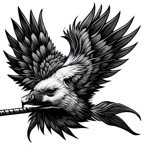 Dart tattoo design idea