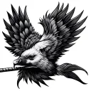 Dart tattoo design idea