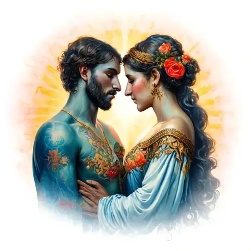 Mark 10:9    what therefore God has joined together, let not man seperate. tattoo design idea
