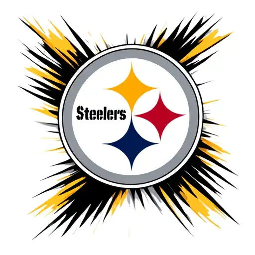 Pittsburgh Steelers logo tattoo design idea