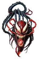 Venom, Carnage,Predator tattoo design idea