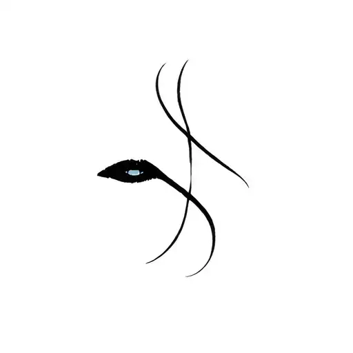 small marilyn manson tattoo design idea