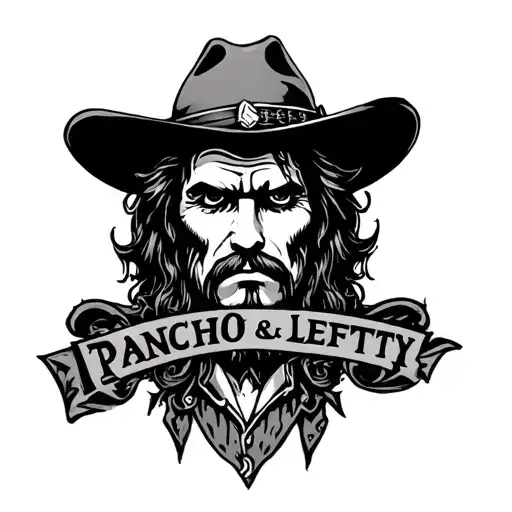 Pancho & Lefty tattoo design idea
