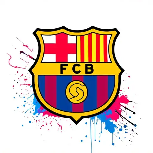 FC Barcelona tattoo design idea