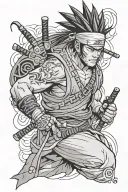 Zabuza Momochi tattoo design idea