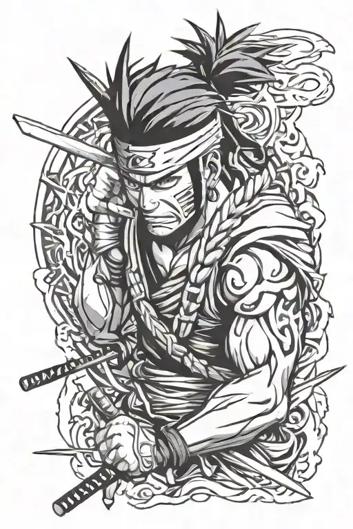 Zabuza Momochi tattoo design idea