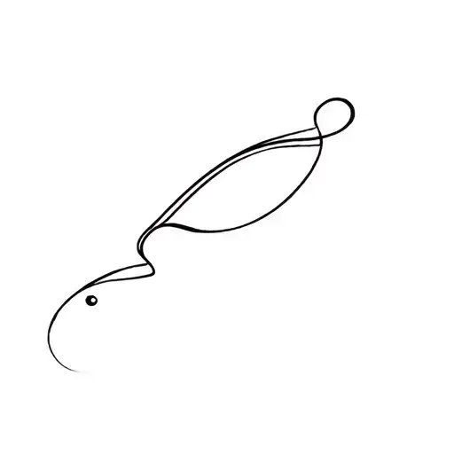 fabric and water drop tattoo design idea