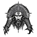 norse pantheon sleeve tattoo design idea