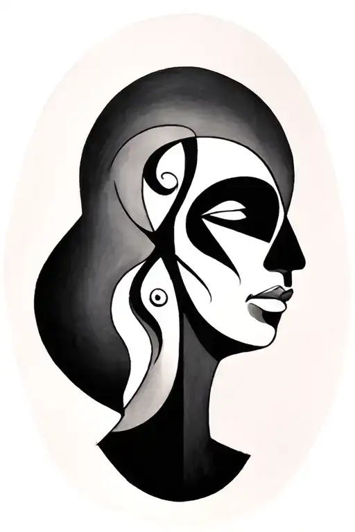Keep x Picasso tattoo design idea