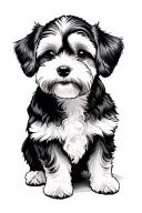 Cockapoo tattoo design idea