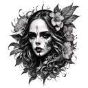 Maliketh tattoo tattoo design idea