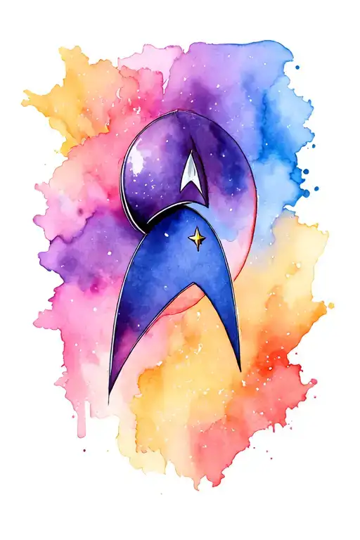 Star Trek tattoo design idea