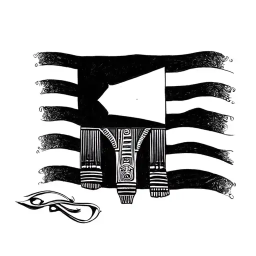 Let's create a tattoo, I'm egyptian half Palestinian, I have lived in America, Malaysia, Saudi Arabia, and now living in tattoo design idea